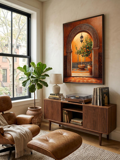 Morocco Wall Art Framed Canvas — view 14 of 20