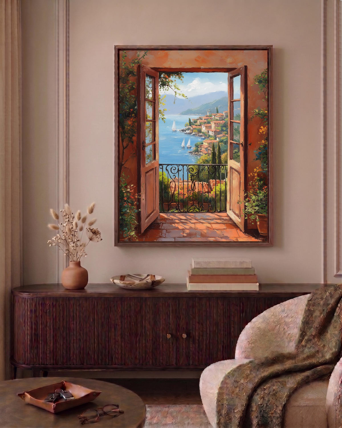 Open Window Wall Art Canvas Print — view 6 of 19