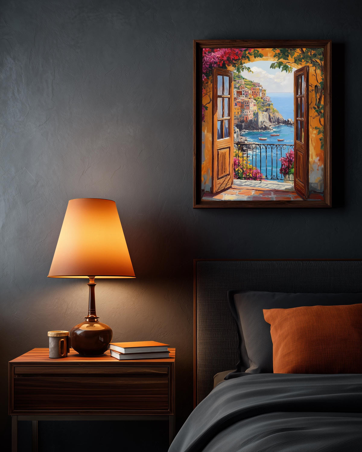 Cinque Terre Open Window Wall Art — view 12 of 20
