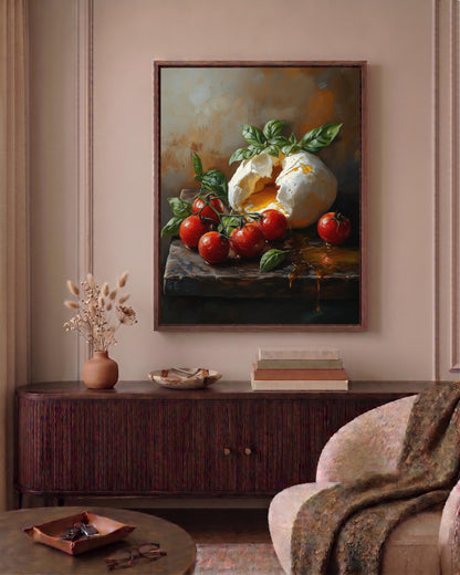 Burrata Print Framed Canvas — view 10 of 20