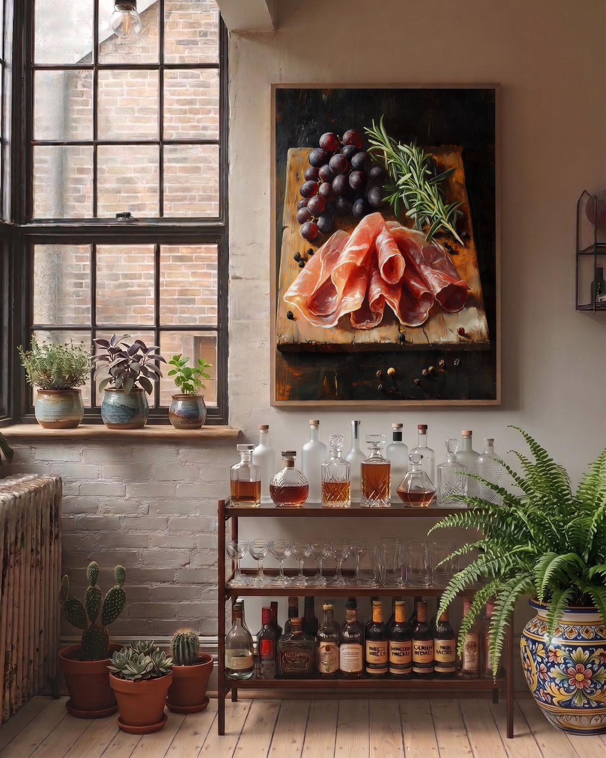 Rustic Prosciutto Wall Art — view 10 of 20