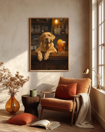 Labrador Cocktail Wall Art — view 7 of 19