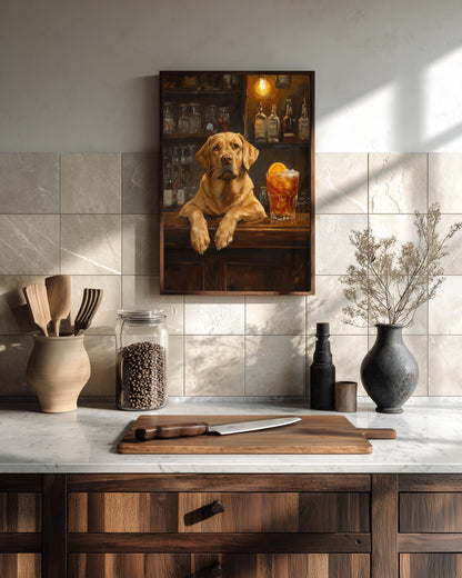 Labrador Cocktail Wall Art — view 8 of 19