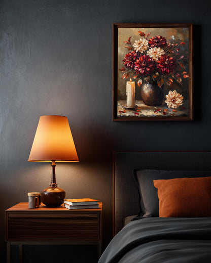 Dark Dahlia Wall Art — view 10 of 19