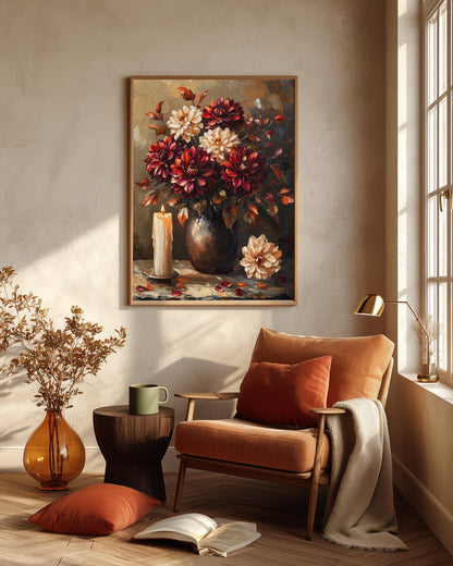 Dark Dahlia Wall Art — view 7 of 19
