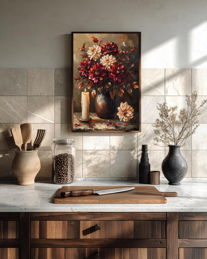 Dark Dahlia Wall Art — view 8 of 19