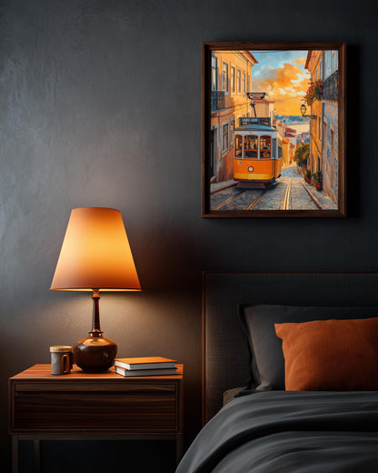 Lisbon Yellow Tram Canvas Print — view 9 of 20