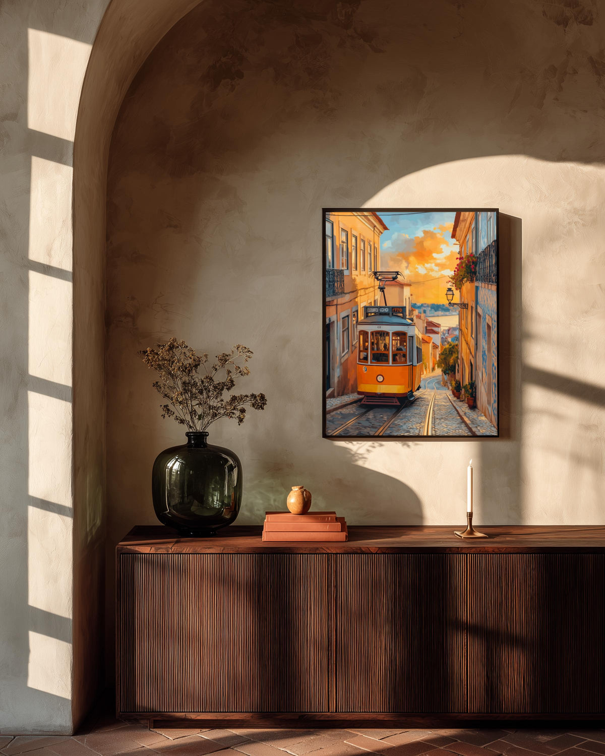 Lisbon Yellow Tram Canvas Print — view 12 of 20