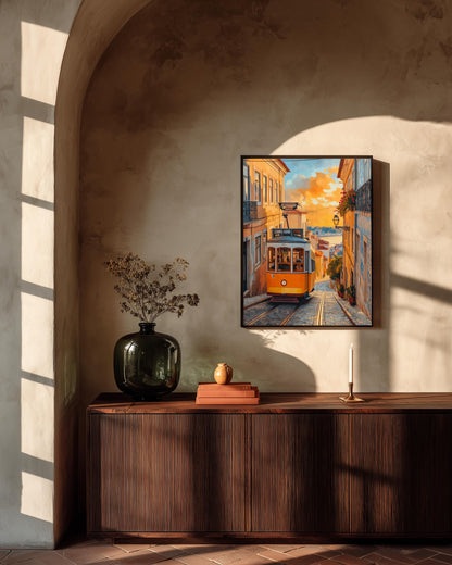 Lisbon Yellow Tram Canvas Print — view 12 of 20