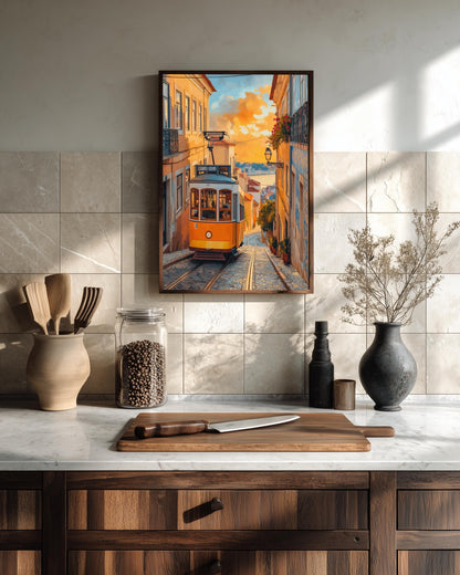 Lisbon Yellow Tram Canvas Print — view 15 of 20
