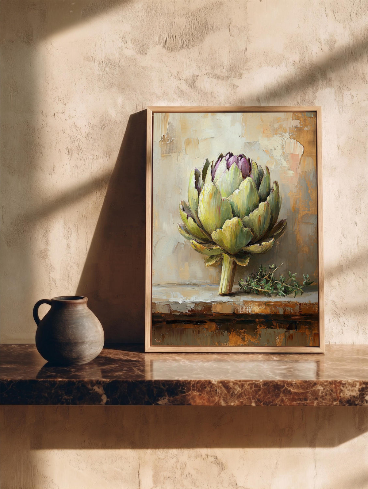 Artichoke Wall Art Framed Canvas — view 16 of 20