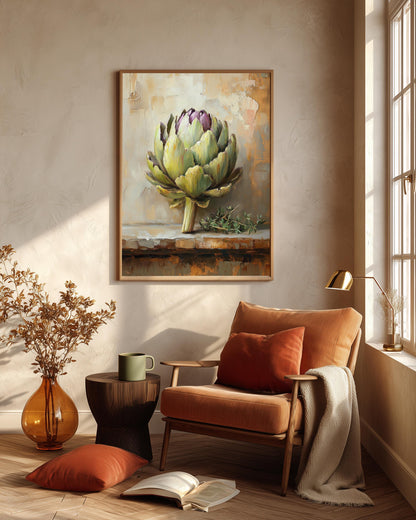 Artichoke Wall Art Framed Canvas — view 7 of 20