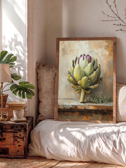 Artichoke Wall Art Framed Canvas — view 12 of 20