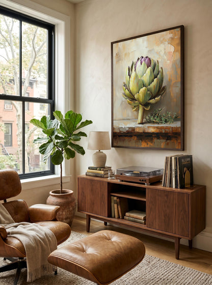 Artichoke Wall Art Framed Canvas — view 15 of 20