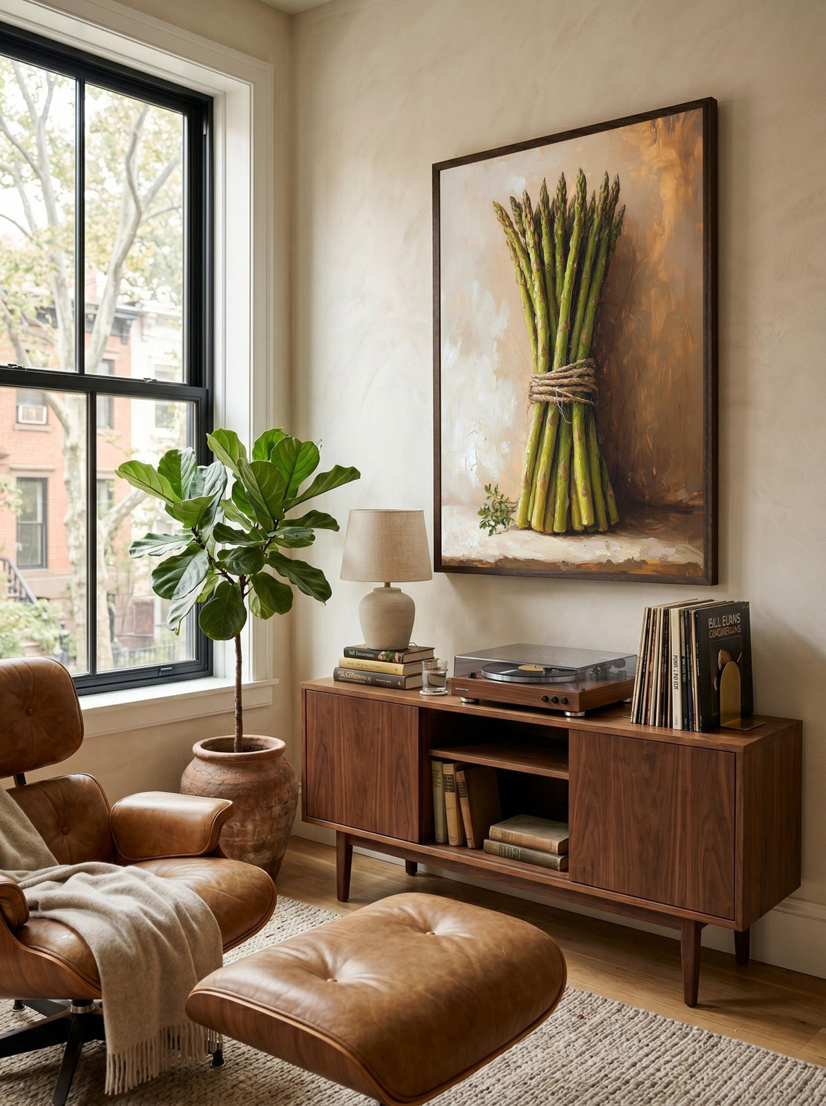 Asparagus Wall Art Framed Canvas — view 17 of 20