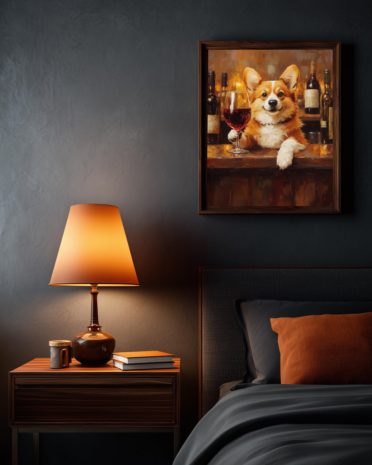 Corgi Wine Art — view 10 of 20