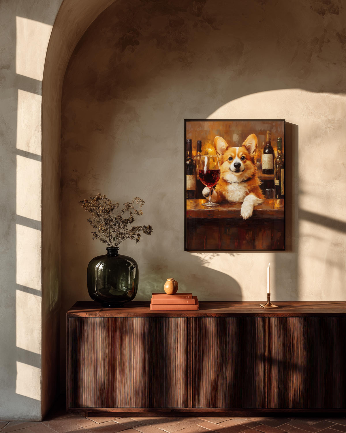 Corgi Wine Art — view 9 of 20