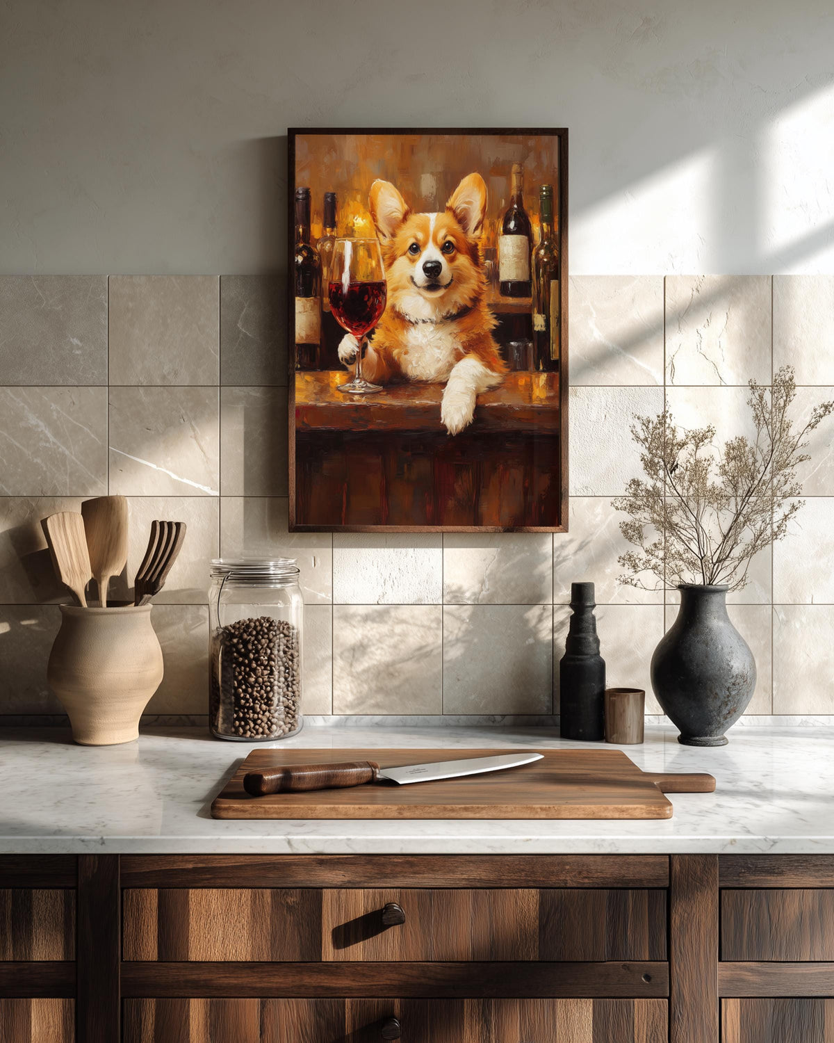 Corgi Wine Art — view 13 of 20