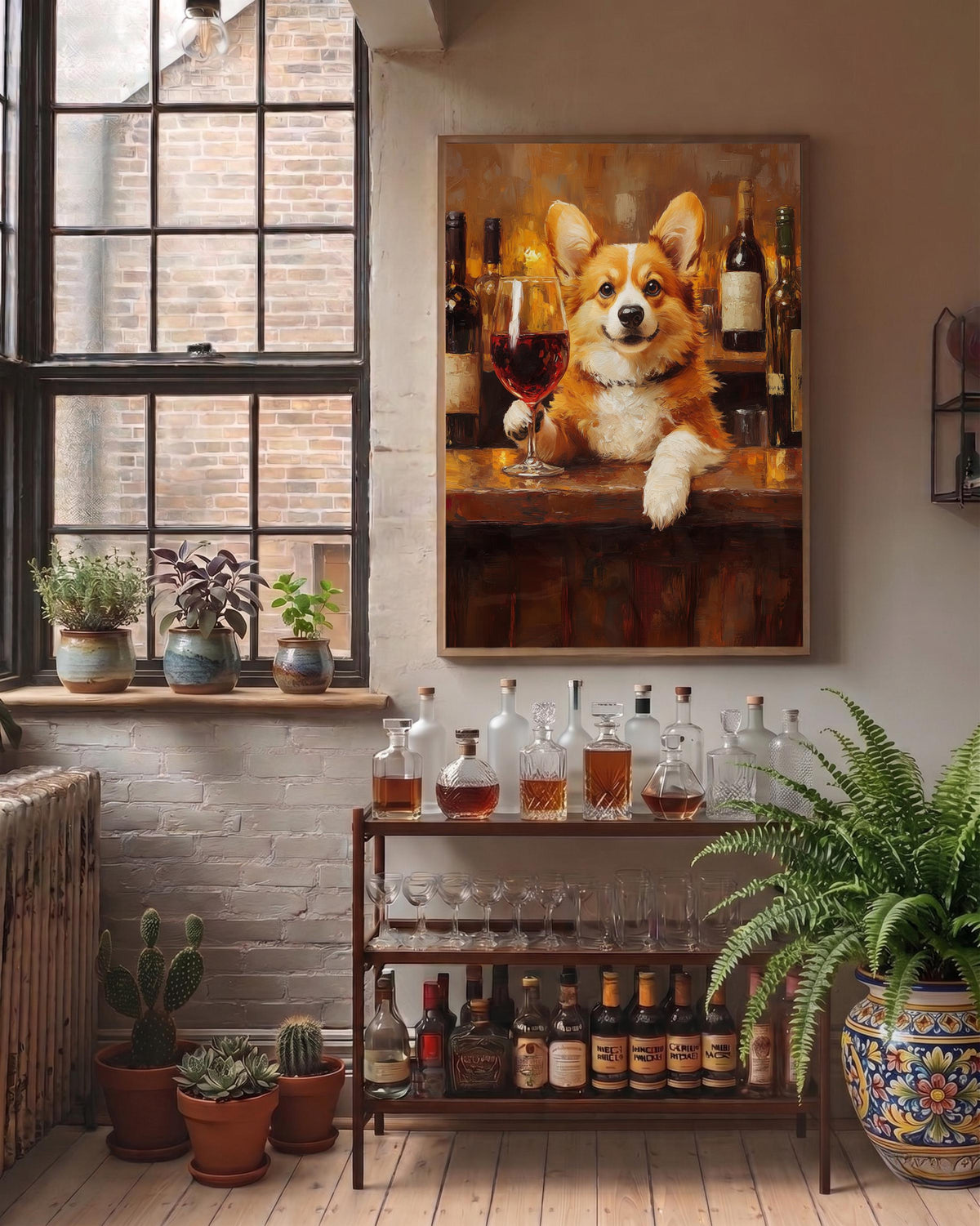 Corgi Wine Art — view 6 of 20