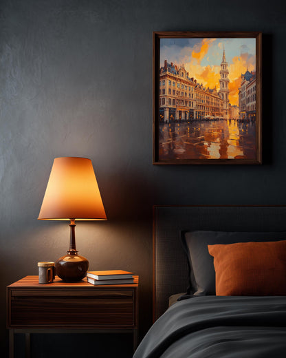 Brussels Wall Art Framed Canvas — view 10 of 20