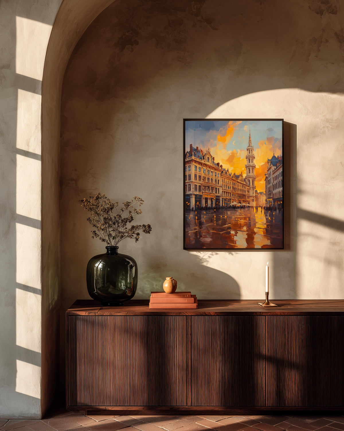 Brussels Wall Art Framed Canvas — view 9 of 20