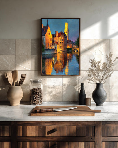 Bruges Belfry Tower Wall Art — view 7 of 20