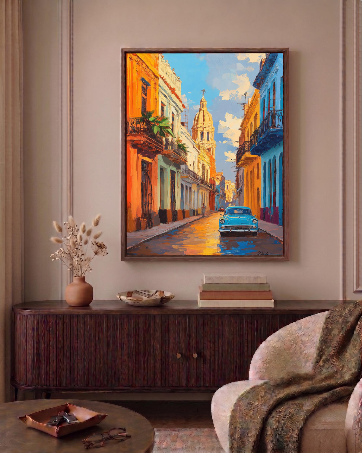 Havana Street Scene Canvas Print — view 9 of 19