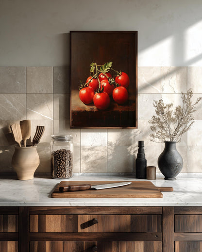 Cherry Tomato Still Life Canvas Print — view 6 of 18