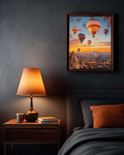Cappadocia Wall Art Framed Canvas — view 12 of 19