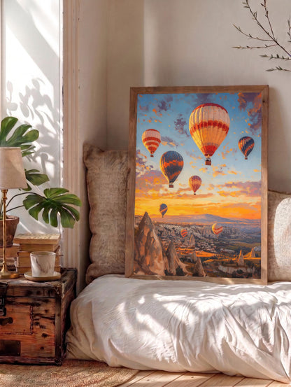Cappadocia Wall Art Framed Canvas — view 10 of 19
