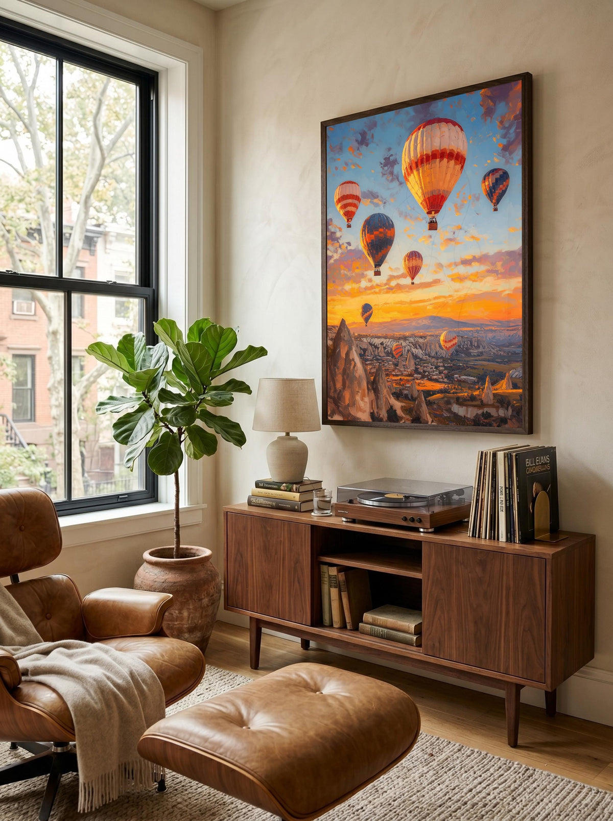 Cappadocia Wall Art Framed Canvas — view 14 of 19