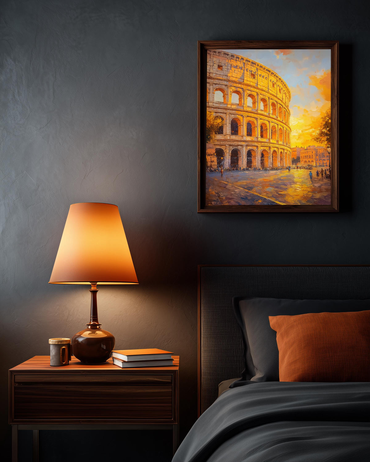 Colosseum Wall Art Framed Canvas — view 11 of 19