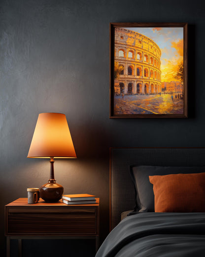 Colosseum Wall Art Framed Canvas — view 11 of 19