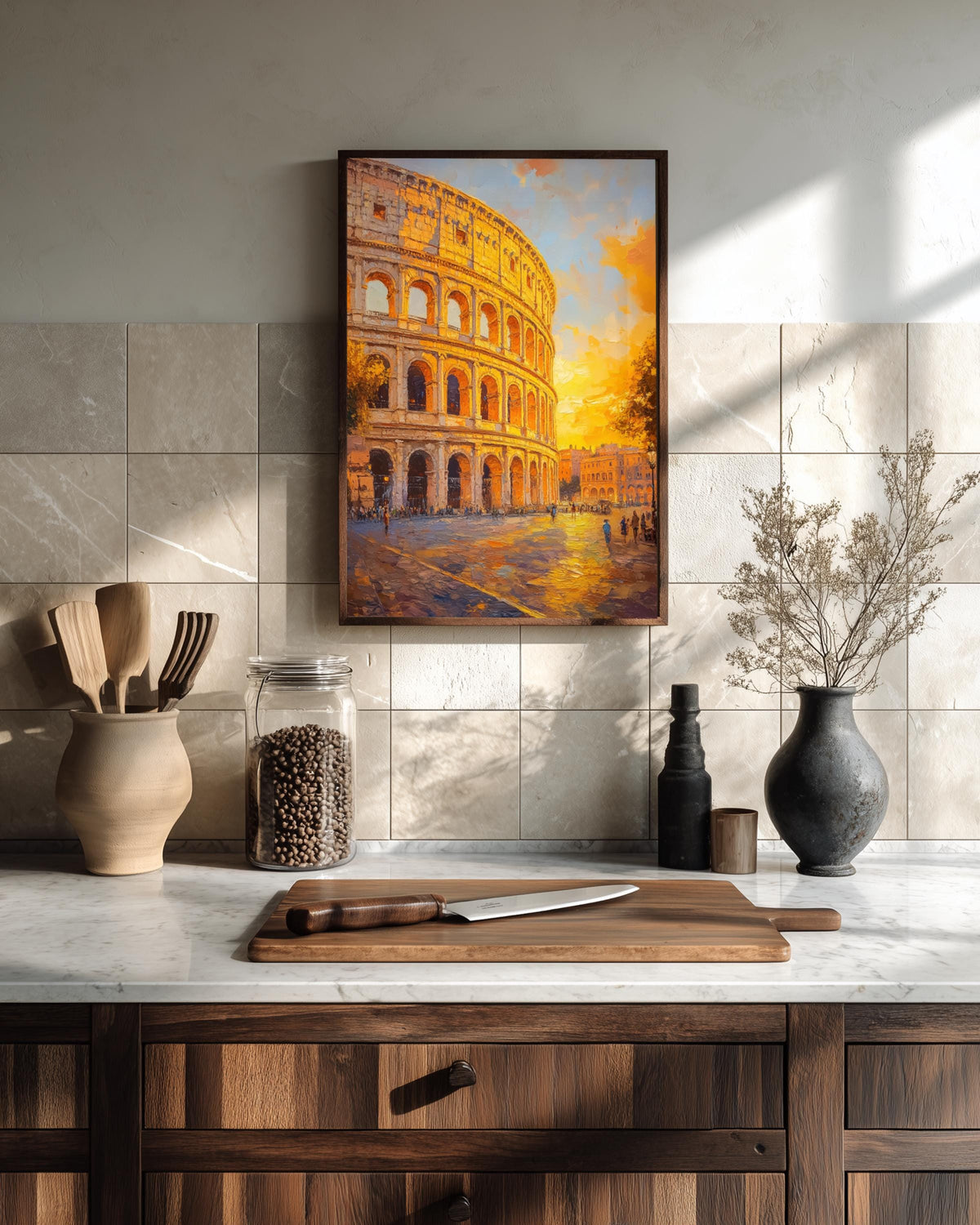 Colosseum Wall Art Framed Canvas — view 12 of 19