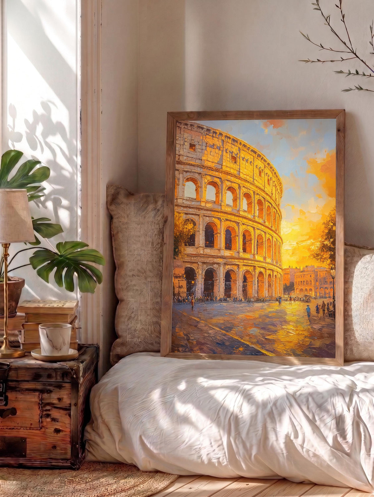 Colosseum Wall Art Framed Canvas — view 15 of 19