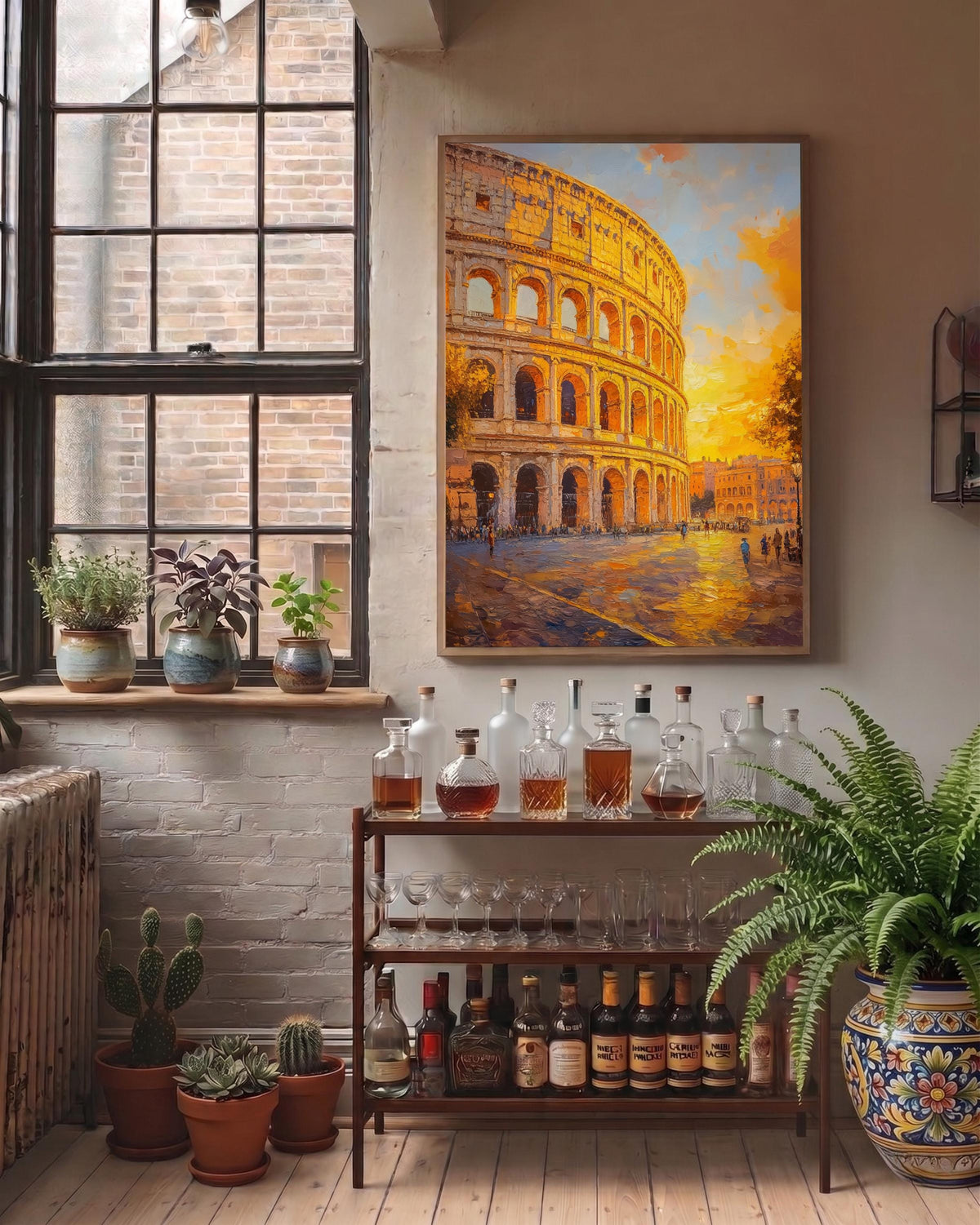 Colosseum Wall Art Framed Canvas — view 7 of 19