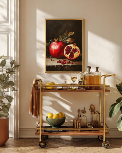Pomegranate Wall Art Framed Canvas — view 7 of 19