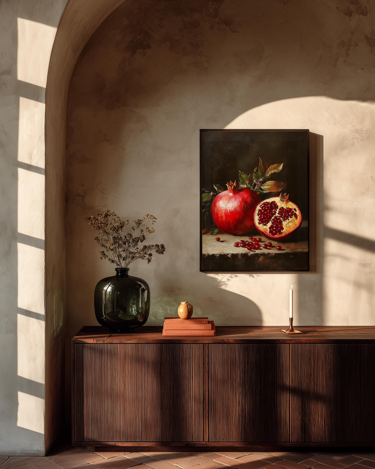 Pomegranate Wall Art Framed Canvas — view 10 of 19