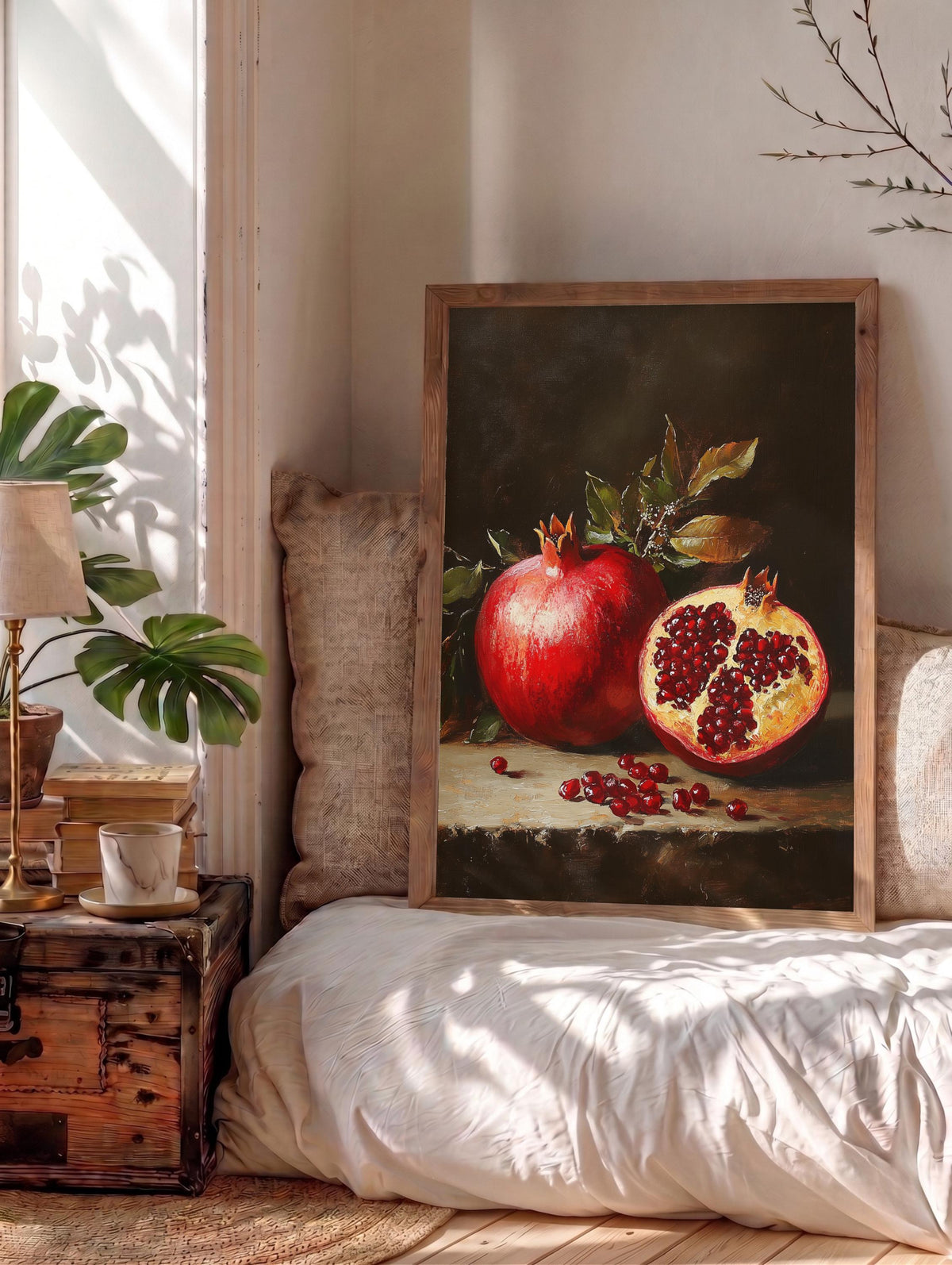 Pomegranate Wall Art Framed Canvas — view 13 of 19
