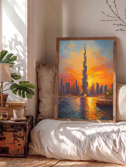 Dubai Framed Wall Art — view 11 of 19