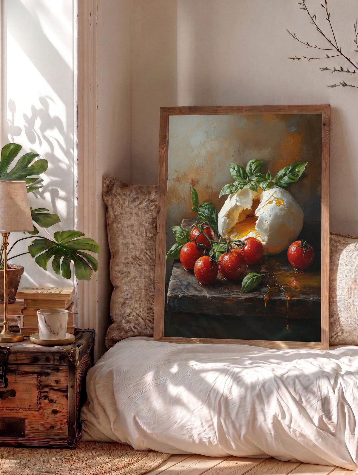 Burrata Print Framed Canvas — view 14 of 20