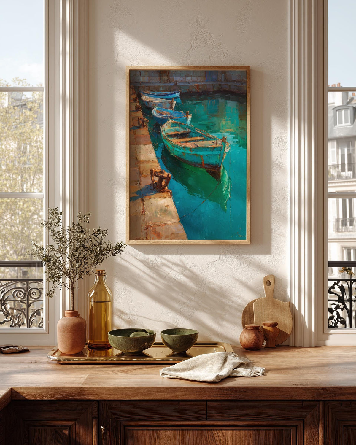 Patina Blue Wall Art — view 5 of 20