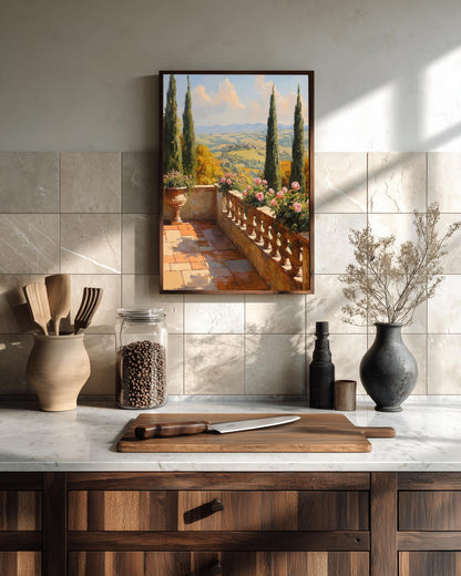 Italian Villa Garden Wall Art — view 15 of 19