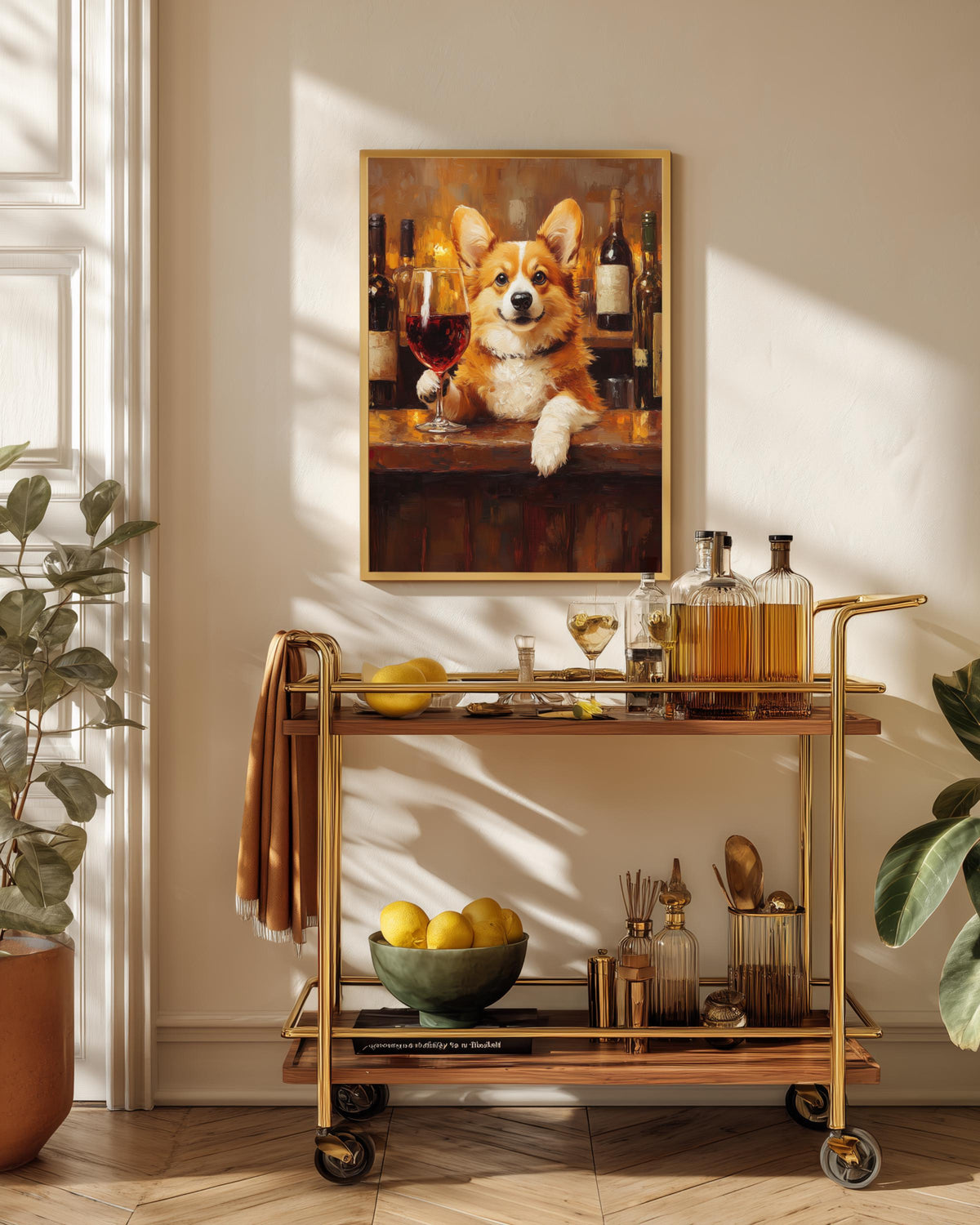 Corgi Wine Art — view 14 of 20
