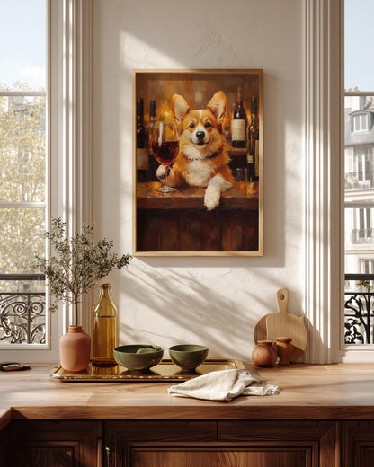 Corgi Wine Art — view 11 of 20