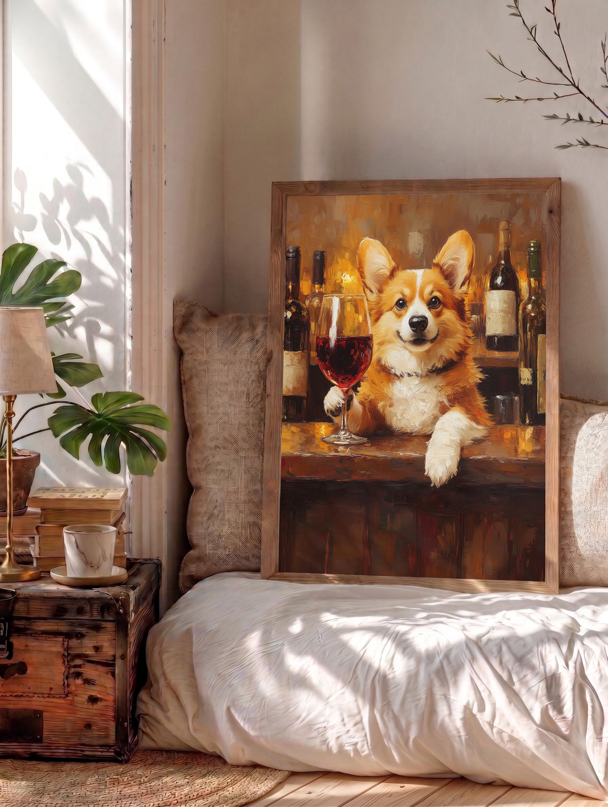Corgi Wine Art — view 7 of 20