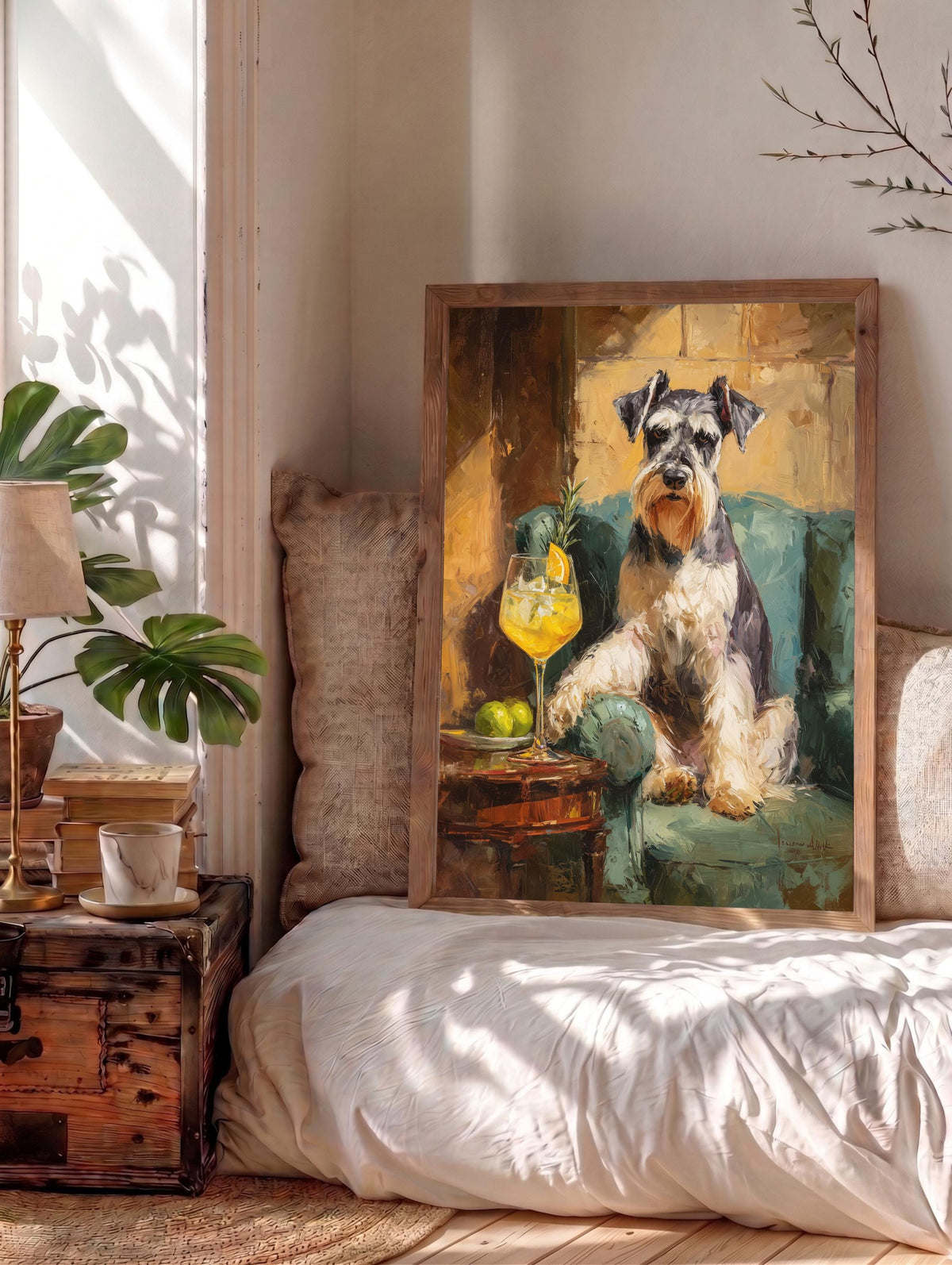 Schnauzer Wall Print — view 11 of 20