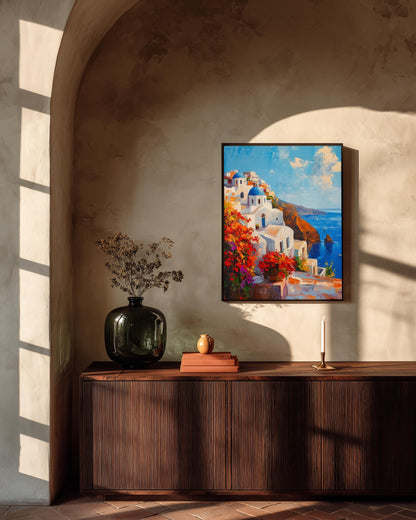 Santorini Art Print — view 11 of 20