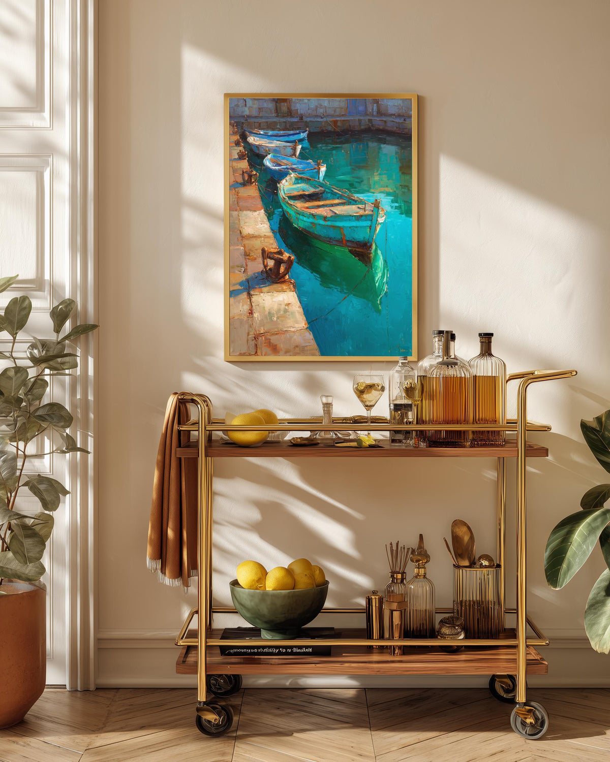 Patina Blue Wall Art — view 12 of 20