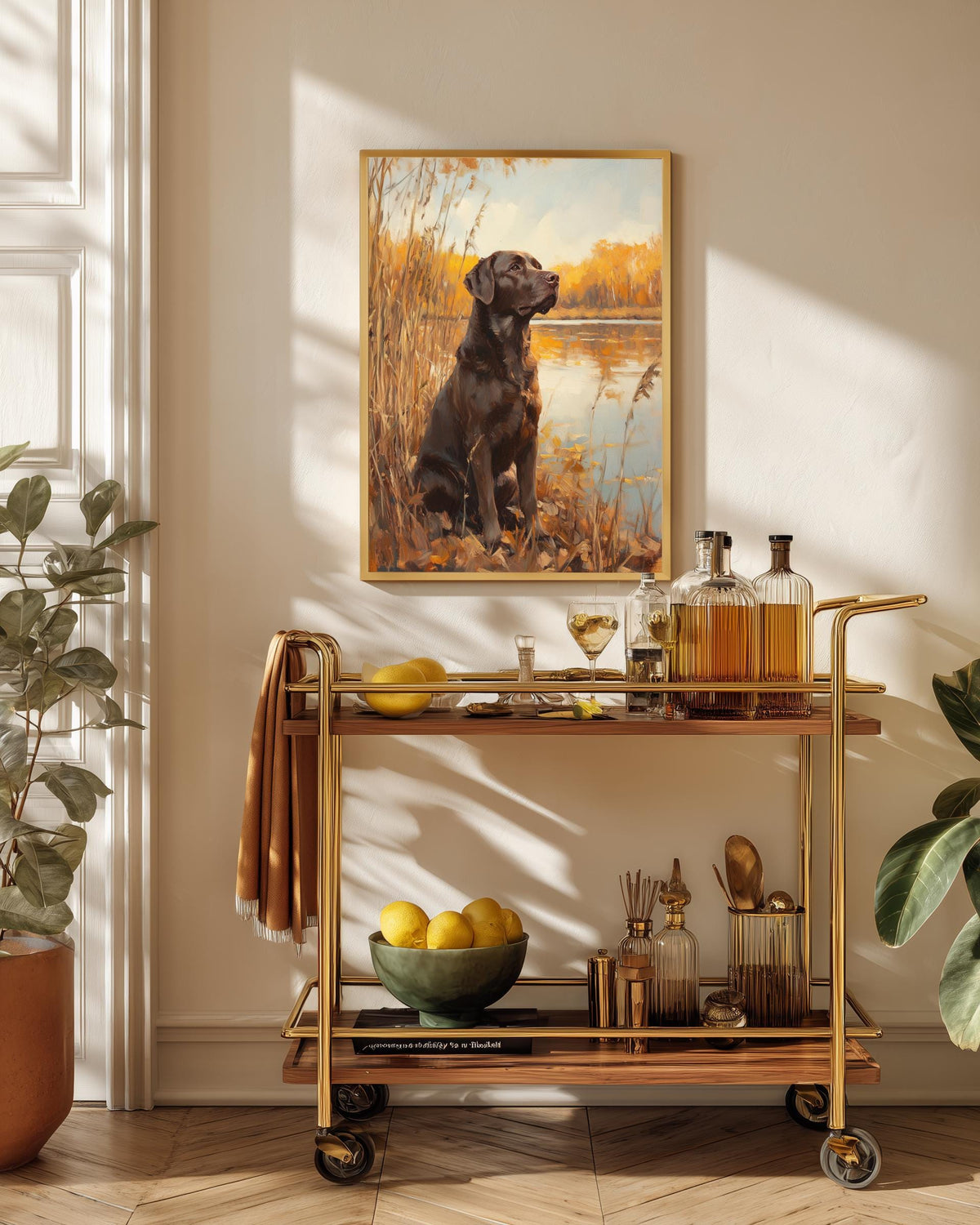 Chocolate Lab Art — view 13 of 20